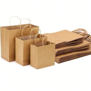 Túi giấy kraft nâu N34B 2