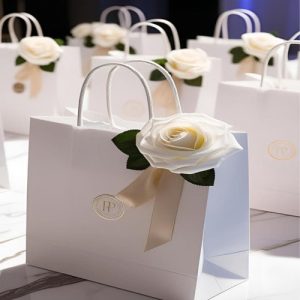 Túi giấy kraft trắng M01 3