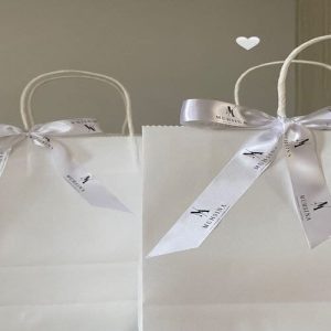 Túi giấy kraft trắng M05