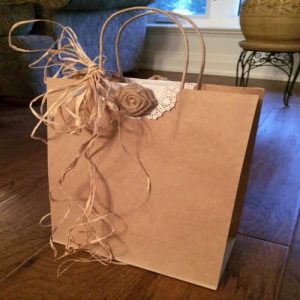 Túi giấy kraft trắng M07 2