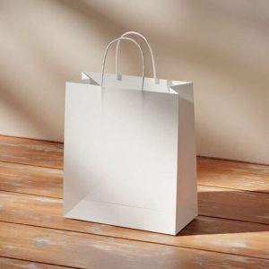 Túi giấy kraft trắng M09 3